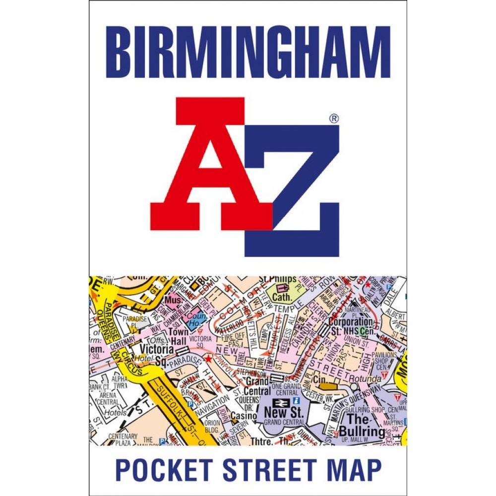 Birmingham A-Z Pocket Map